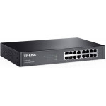 Коммутатор TP-LINK TL-SG1016D 1000 Мбит/сек, 100 Мбит/сек, 16 port, таблица МАС 8000