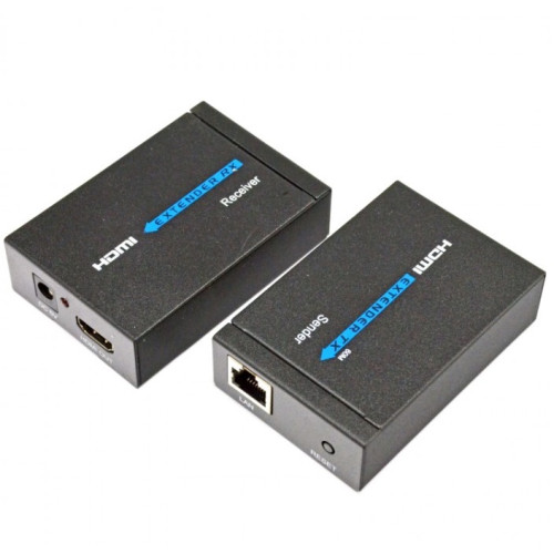 Приемопередатчик HDMI по UTP до 30м. пасивный v1.4 HD 1080p, TX/RX, cat5e, cat6e, RJ-45