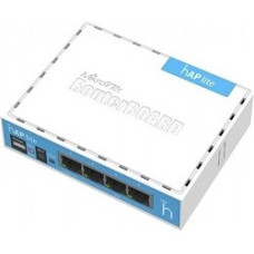 Wi-Fi роутер MikroTik hAP lite 3x100 Мбит/с, 2.4 ГГц, 4 (802.11n), Wi-Fi 300 Мбит/с, (KZ RB941-2nD)