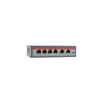PoE Коммутатор EL S-6/4Pm 4 порта 10/100 Mbps RJ-45, PoE, + 2 порта 10/100Mbps, БП внешний