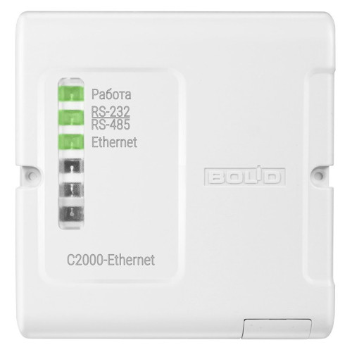 С2000-Ethernet Преобразователь интерфейса RS-232/RS-485 в Ethernet 