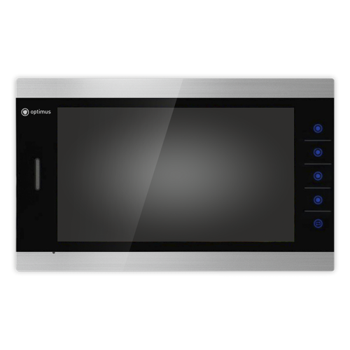 Видеомонитор Optimus VMH-10.1 (sb) 10" TFT LCD, цветной Поддержка стандартов AHD/TVI/CVI/CVBS