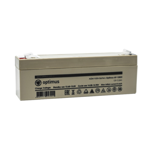 Аккумулятор 12В/2,2Аh OPTIMUS AP-12022