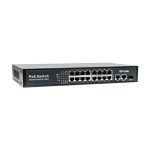 PoE Коммутатор EL S-19/16PA 16 портов 10/100 Мбит/с RJ-45 PoE, 2 порта 1000 Мбит/с RJ-45 Uplink