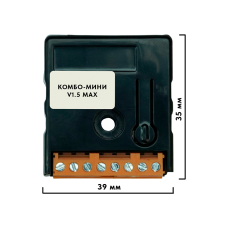 Приёмник КОМБО-МИНИ v1.5 MAX: DoorHan, AN-Motors, Nice Flor-S, Nice Smilo, FAAC RC 433.92 МГц, Benin