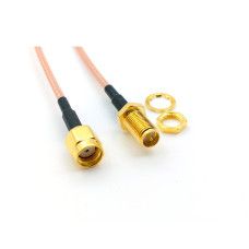 Кабель Пигтейл RP-SMA-male - RP-SMA-female