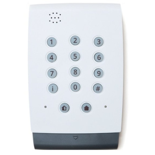 Nord GSM Mini (исп.1) Проводная бюджетная контроль. панель с клавиат. на корпусе. 4 (16) охран.шлей