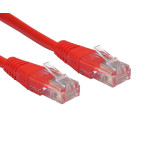 Патч-корд RIPO UTP Cat 5E, RJ45, красный 1м