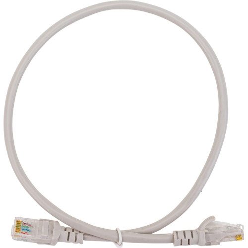 Патч-корд RIPO UTP Cat 5E, RJ45, серый 0,5м