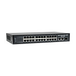 PoE Коммутатор EL S-27/24PA V.1 24 порта 10/100 Мбит/с RJ-45 PoE, 2 порта 1000 Мбит/с 