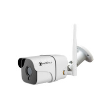 IP камера уличная Optimus IP-H015.0(2.8)PW 1/2.7”, 5Мп, Wi-Fi, microSD до 256ГБ, ИК 25м, PoE max 7Вт