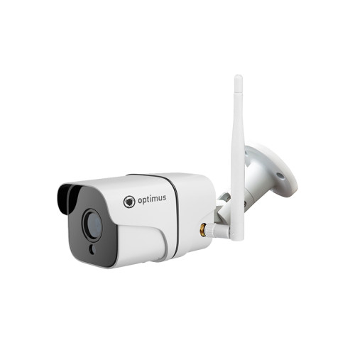 IP камера уличная Optimus IP-H015.0(2.8)PW 1/2.7”, 5Мп, Wi-Fi, microSD до 256ГБ, ИК 25м, PoE max 7Вт