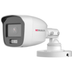 Уличная цв. камера HiWatch DS-T200L(B) (2,8мм) 2Мп HD-TVI, микрофон, с технологией ColorVu