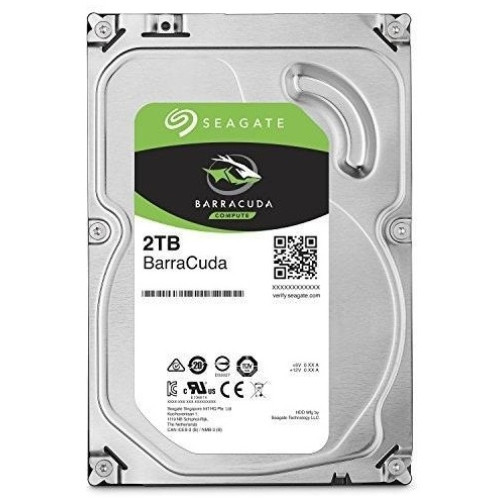 Жесткий диск Seagate BarraCuda 2Tb (ST2000DM005) 7200 об/мин, SATA III, 6 Гбит/с, кэш память 256 МБ