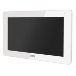 Монитор видеодомофона,CTV-M5701 W,  поддержка форматов AHD, TVI, CVI и CVBS с разрешением 1080p/720p