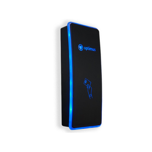 Считыватель с контроллером Optimus AC1-RM265, Mifare, Индикация, Зуммер, Встроенный контроллер на 15
