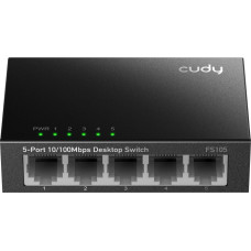 Коммутатор Cudy FS105 неуправляемый, 100 Мбит/сек