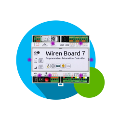Контроллер для автоматизации Wiren Board 8 Память и исполнение: 2 Гбайт RAM, 16 Гбайт eMMC (от −40