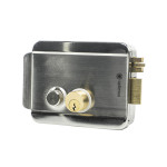 Замок Optimus EMR-02 (хром) накладной, эл.мех., 12В, потреб. ток 1,5А  