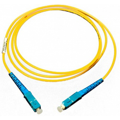 Патч-корд оптический 2 метра SC/UPC SM 2м, 3мм, синий, SNR-PC-SC/UPC-2m